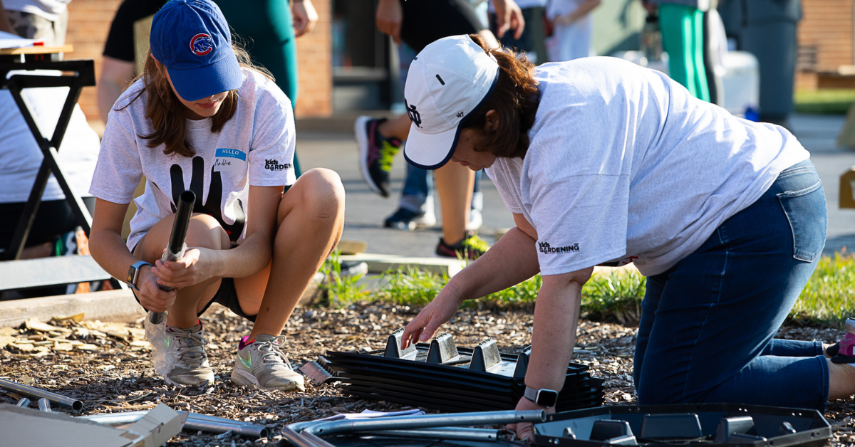 Garden Installation at York Center Elementary
